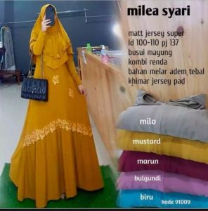 Pakaian Muslimah Nyaman: Gamis Syari RP Maxi & Set Hijab Syari