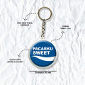 GANTUNGAN KUNCI PLESETAN BRAND SUPERMIE NASI PADANG LUCU UNIK LOGO MERK KEYCHAIN CUSTOM. 