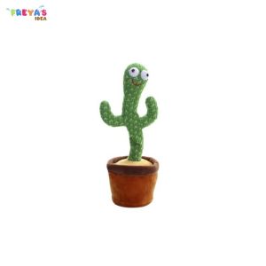 FR-M179 Mainan Kaktus Bergoyang Dancing Cactus Boneka Kaktus Goyang dan Bicara Kaktus Joget Ngomong