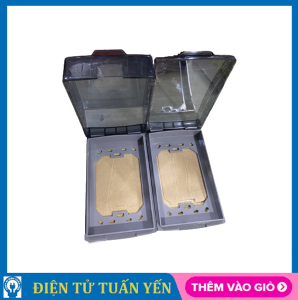 Mặt che mưa Sino Vanlock chống thấm nước cho ổ cắm (đế cao & thấp) - Hàng chính hãng