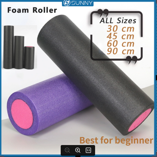 Sunnyfit Foam Roller Epe Yoga Roller 90cm High Density Pilates Massage Roller Fitness Gym 1982