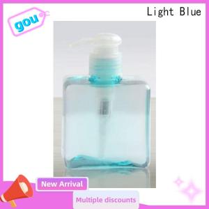 gou Empty Plastic Pump Bottles Dispenser 250ml Refillable Liquid Shampoo Bottles