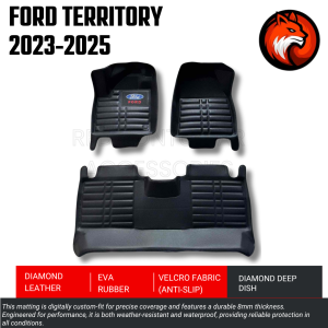 Ford Territory 2023-2025 Premium Diamond Deep Dish Car Floor Mats