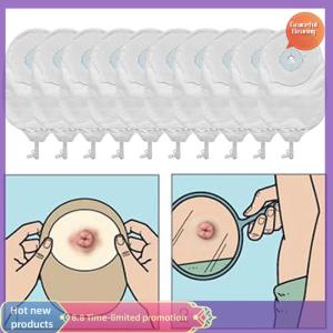 Graceful กระเป๋าดูแลปากมดลูกชิ้นเดียวระบายน้ำ10X ถุงปิดวาล์วป้องกันการไหลย้อนกลับ