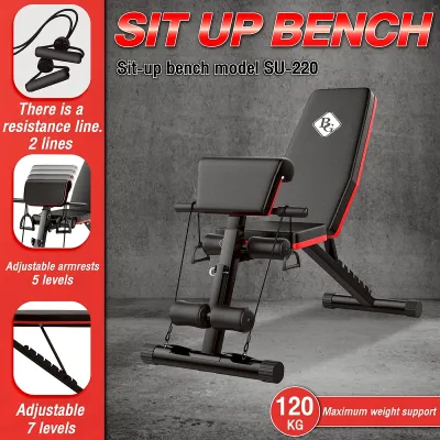 BetterGrow Sit Up Multifunction Adjustable Fitness Gym Sit Up Bench for Home and Body Exercise