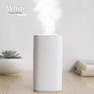 Snow Mountain Night Light 350ML Air Humidifier – High Mist + Built - in Night Light Rechargeable USB Auto Power - off (Anti - Dry Burn) Silent for Bedroom & Office