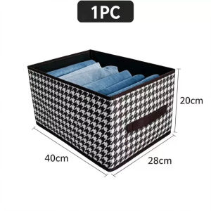 【BUY 1 TAKE 3】 Foldable Clothes Storage Box Foldable Closet Washable Wardrobe Organizers Linen Storage Box High Capacity Washable Clothing Storage Boxes for Closet Large Foldable Clothes Storage Box Fabric Wardrobe Drawer Organizer for Shirts & Garments