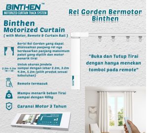 Binthen Motorized Curtain / Rel Gorden Elektrik