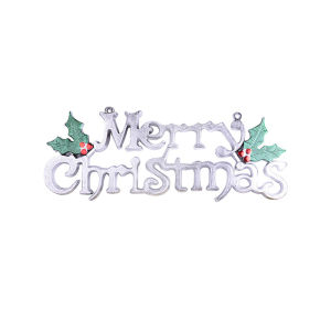 Christmas Three-dimensional English Decoration Sign English Alphabet Christmas Tree Decoration Card