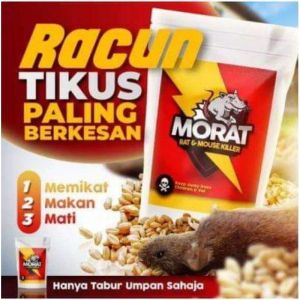 MORAT TIKUS RAT MOUSE KILLER BAIT CONTROL