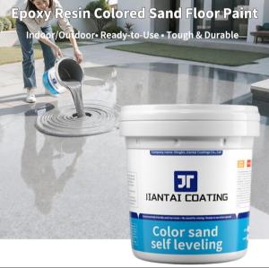 🔥100 Years 🔥 3IN1 Epoxy Floor Paint 1000G Wear Resistant Waterproof Anti Slip for Outdoor Indoor Warehouse Workshop Garage Office Factory Household Imitation Marble Cement High Gloss Epoxy Resin Colored Sand Self Leveling Floor Paint Cement Topcoat