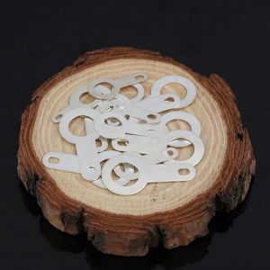 Silver Plated Copper Single Head Soldering Terminal Φ2.2~Φ8.2 Circular Weld Washer Welding Sheet Soldering Lug