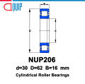 NUP206EM UBC ตลับลูกปืนเม็ดทรงกระบอก NUP206 EM ( Cylindrical Roller Bearings ) NUP 206 EM ขนาด 30x62x16 มม.. 