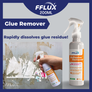 FFLUX Adhesive Remover 200ml Glue Remover Sticker Remover Penghapus Gam Penghapus Pelekat