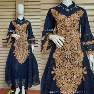 Dress Pesta Mewah Amora Assyfa Series Original Brand Queenbee by Rapunzel
