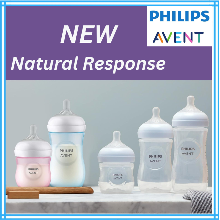 Philips Avent Biberón Natural Response 330 Ml. Double Pack