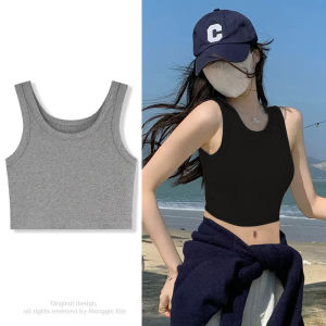 Southeast Asia Cross-Border Camisole for Women Versatile Plus Size Trendy Short Crop Top Crop Top Vest for Women Benefit Item