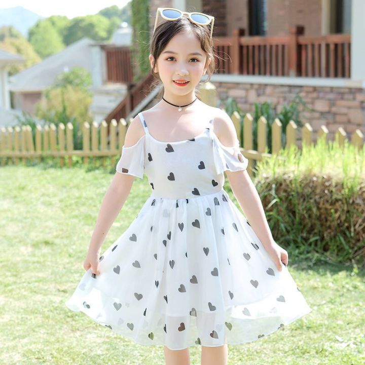Dress Girl Summer 2022 Fashion Dresses Beach Dress Kids To 12