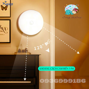 Đèn Cảm Biến Đèn Led Tròn Cảm Ứng Chuyển Động Dán Tường Sạc USB Tích Hợp 2 Chế Độ Ánh Sáng (Vàng_Trắng) Đèn Led Tiết Kiệm Năng Lượng Đèn Led Chất Liệu Nhựa Cao Cấp - Lazada