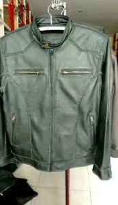 Jaket Kulit kambing selembut domba Model  Sulam Kantri Klasic. Garansi 100% uang kembali jika jaket bukan kulit .Yang tidak kebagian diskon DM aja ya