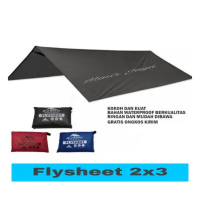 Flysheet 2x3m Tenda bivack Waterprooff