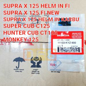 Spuyer jet oil 1.0mm bos jet oli supar x 125 helm in super cub blade 11133 KYZ 900