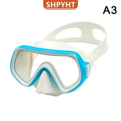 [COD] SHPYHT SPORTS Diving Mask Waterproof Swimming Goggles Panoramic HD For Adult Youth Silicone Skirt Anti-Fog With Nose Cover Swimming Equipment