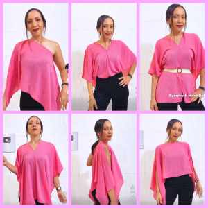 FREE SHIPPING & COD Multi-function Magic Blouse Blouse Cover Up  - cover up - multi way to wear to wear - magic blouse - classy and elegant - timeless classic  - timeless piece - casual office  party - classic piece - super kapal ng tela - hindi kayo ma
