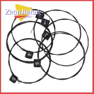 zhanjietun 6pcs lot Nylon + 3 %Polyester Classic Guitar String NX35-C Color Plated Wire
