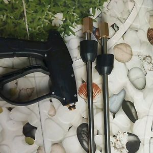 cần nối dài vòi xịt máy rửa xe 35cm chân ren ngoài và trong 14mm