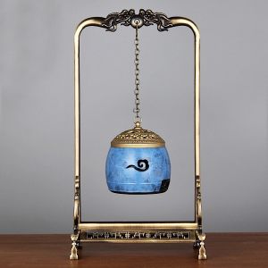 LƯ XÔNG TRẦM TREO SONG LONG CÓ MÁY NGHE NHẠC THIỀN