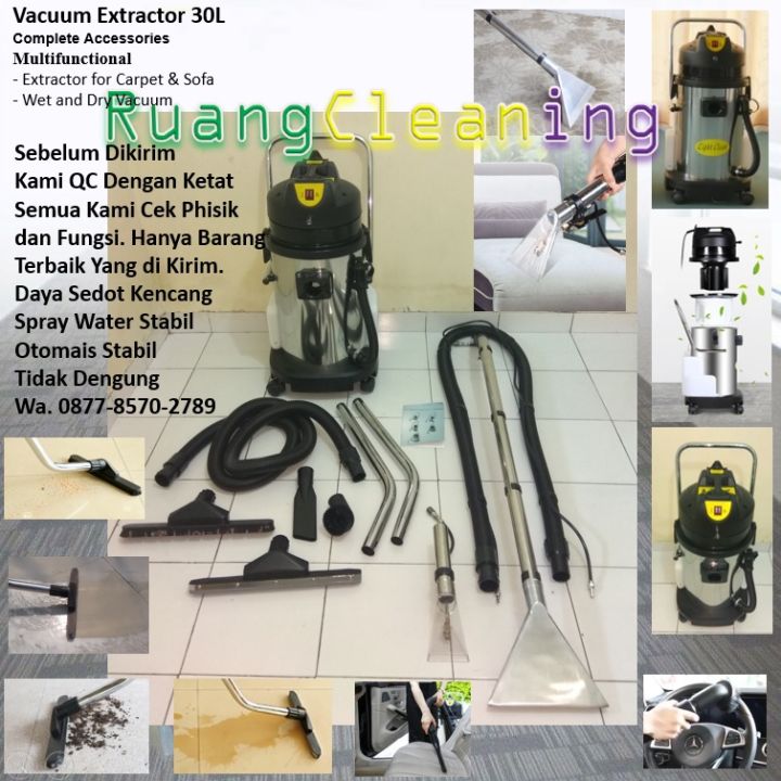 Vacuum Extractor 30Liter LC30SC Carpet and Sofa Cleaner Spray
