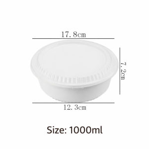 PP Bowl plastic disposable Party bowl Soup Bowl 700ml 1000ml 1Set / CARTON
