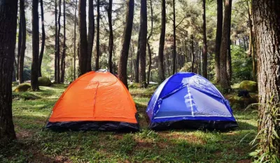 Tenda Camping Dome gunung kapasitas 4 - 5 Orang Kemping Gunung Camping
