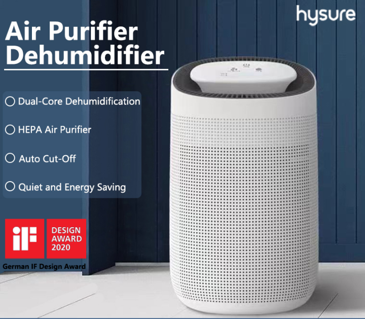 Hysure Dehumidifier Air Purifier Auto-shutoff Easy Operation Air ...