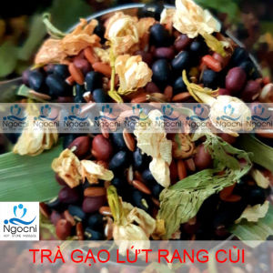 [HCM]Combo 2 kg Trà Gạo Lứt Đậu Đen Xanh Lòng Đậu Đỏ  RANG TAY Lá Dứa Cỏ Ngọt Hoa Nhài