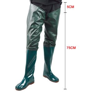 Nylon Fly Fishing Hip Waders Boots with Cleated Soles Chest Wader Boots Fishing Pants Shoe Fish Catc