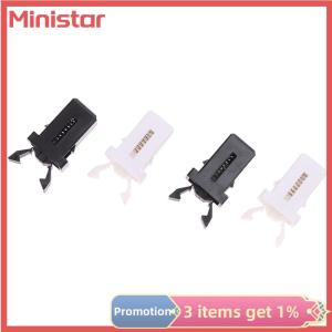 Ministar 10pcs Trash Can Plastic Lock Self-Locking Switch Replacement Catch Compatible Touch Lid Bin Latch Black White Repair Clip