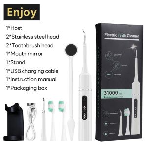 Tooth Scrubber Ultrasonic Electric Toothbrush Electric Tooth Scrubber Removes Stains on the Surface of Teeth
