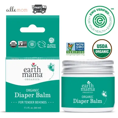 Earth Mama Organic Diaper Balm 2oz/60ml EXP DEC 2028