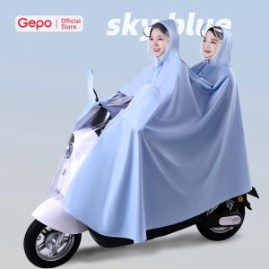 Áo mưa đi xe máy PTLUXURY che phủ toàn thân vành đôi chắn nước dễ dàng sử dụng điện thoại [ HÀNG NHẬP KHẨU ]