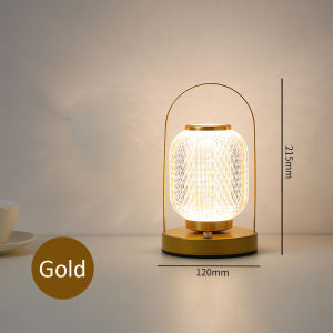 3 Color Modes LED Crystal Table Lamp USB Romantic Glass Light Luxury Decorative Designer Bedside Nordic Metal Cordless Battery Table Lamp Restaurant Bedroom Living Room