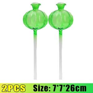 4Pcs Self Watering Kits Glass Waterers Drip Irrigation Devices Plant Watering Device Gardening Indoor Flowers Plant Irrigation System