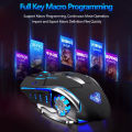 AULA S20 Programmable Gaming Mouse, 2400DPI, RGB, Lightweight, New Laser Engine, USB Optical Mouse Gaming for PC/MAC Laptop Computer. 