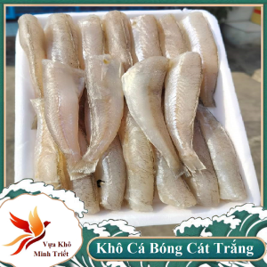 KHÔ  CÁ BÓNG CÁT ĐẶC SẢN -Khô Cá Bóng Đục 500gr- Vựa Khô Minh Triết