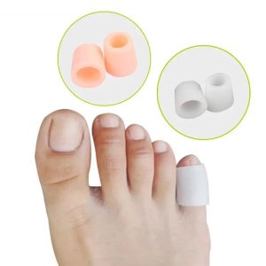 Toe Tube Cap Cover Corns Blisters Corrector Pinky Protector Silicone Gel Bunion Sleeve Toes Bone Brace Support