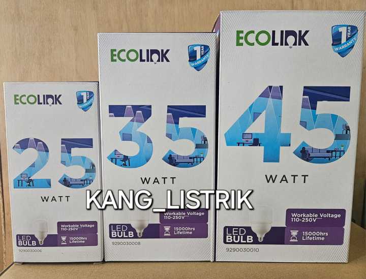 LAMPU ECOLINK BOHLAM LED ECOLINK CAPSULE / ECOLINK LAMPU LED KAPSUL GARANSI