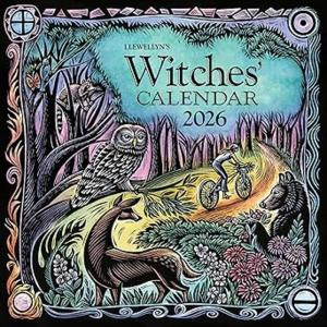 2026 Witches Calendar | Wheel of the Year | Witchs Holidays | Magical Wisdom | Astrological Data (Engraving prints)