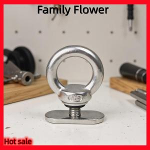 Family Flower Flash Sale 2 4 cái chắc chắn 304 316 thép không gỉ Tie xuống đường sắt gắn dây giày chính xác dễ dàng cài đặt đa chức năng Kayak đường sắt gắn kết phụ kiện