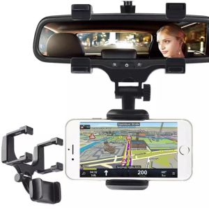 ✅100% Original Yoky Universal InCar Rear View Mirror Mount GPS Phone CarHolder 360 Degree Rotated H2